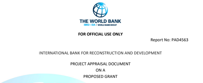 Project Appraisal Document